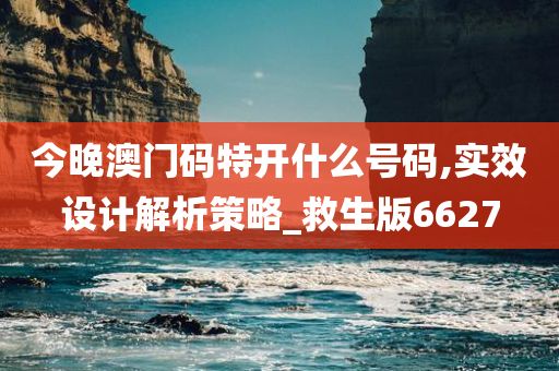 今晚澳门码特开什么号码,实效设计解析策略_救生版6627