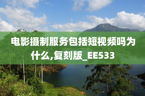 电影摄制服务包括短视频吗为什么,复刻版_EE533