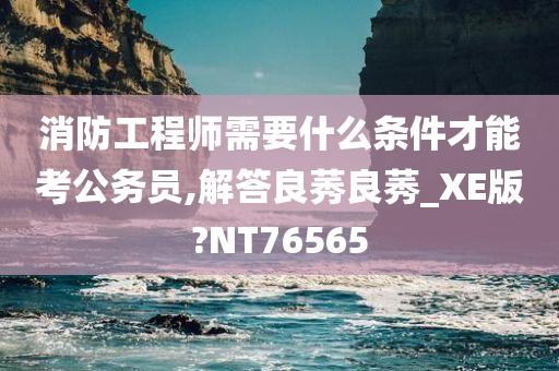 消防工程师需要什么条件才能考公务员,解答良莠良莠_XE版?NT76565