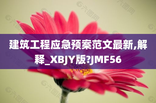 建筑工程应急预案范文最新,解释_XBJY版?JMF56