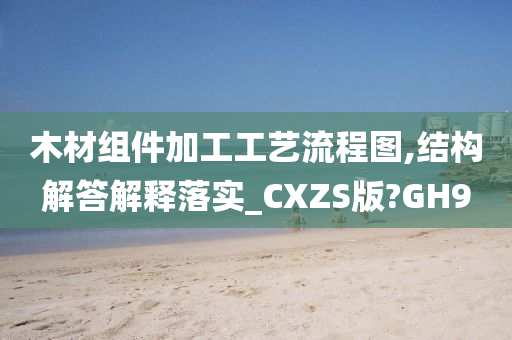 木材组件加工工艺流程图,结构解答解释落实_CXZS版?GH9