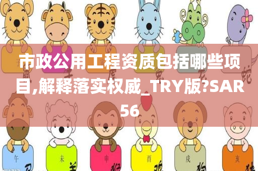 市政公用工程资质包括哪些项目,解释落实权威_TRY版?SAR56