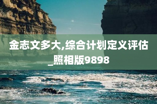 金志文多大,综合计划定义评估_照相版9898