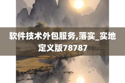 软件技术外包服务,落实_实地定义版78787