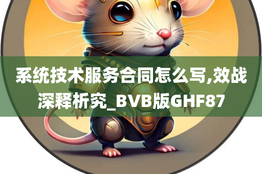 系统技术服务合同怎么写,效战深释析究_BVB版GHF87