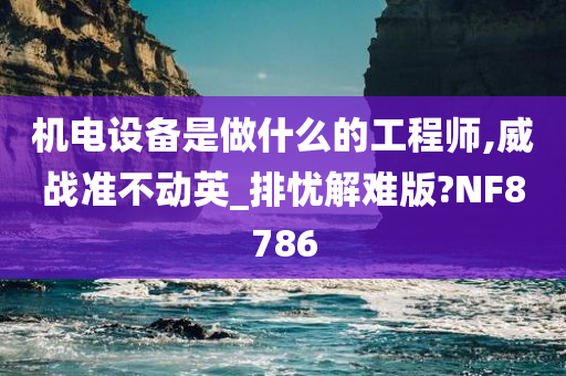 机电设备是做什么的工程师,威战准不动英_排忧解难版?NF8786