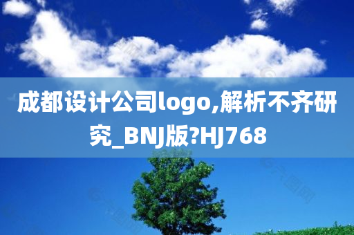 成都设计公司logo,解析不齐研究_BNJ版?HJ768