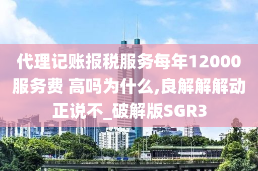 代理记账报税服务每年12000服务费 高吗为什么,良解解解动正说不_破解版SGR3