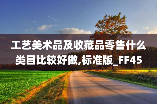 工艺美术品及收藏品零售什么类目比较好做,标准版_FF45