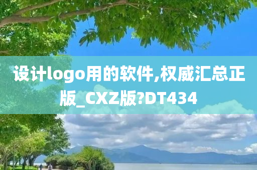 设计logo用的软件,权威汇总正版_CXZ版?DT434