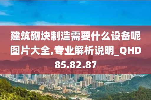 建筑砌块制造需要什么设备呢图片大全,专业解析说明_QHD85.82.87