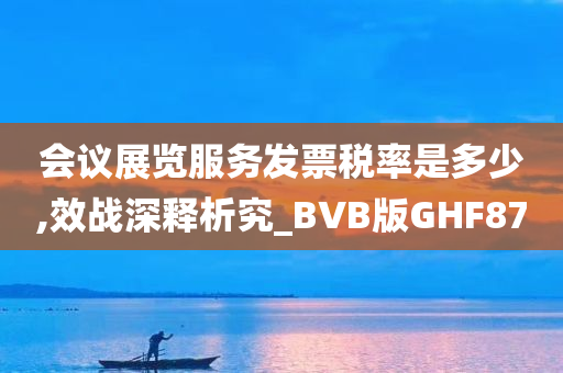 会议展览服务发票税率是多少,效战深释析究_BVB版GHF87